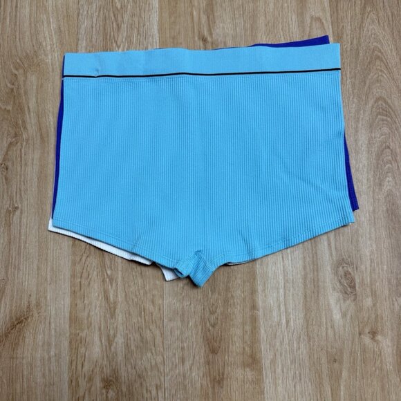 HANES BOYSHORTS 3 PACK RIBBED STRETCH MULTICOLOR TAGLESS WOMENS 2XL LOGO NEW - Picture 2 of 5